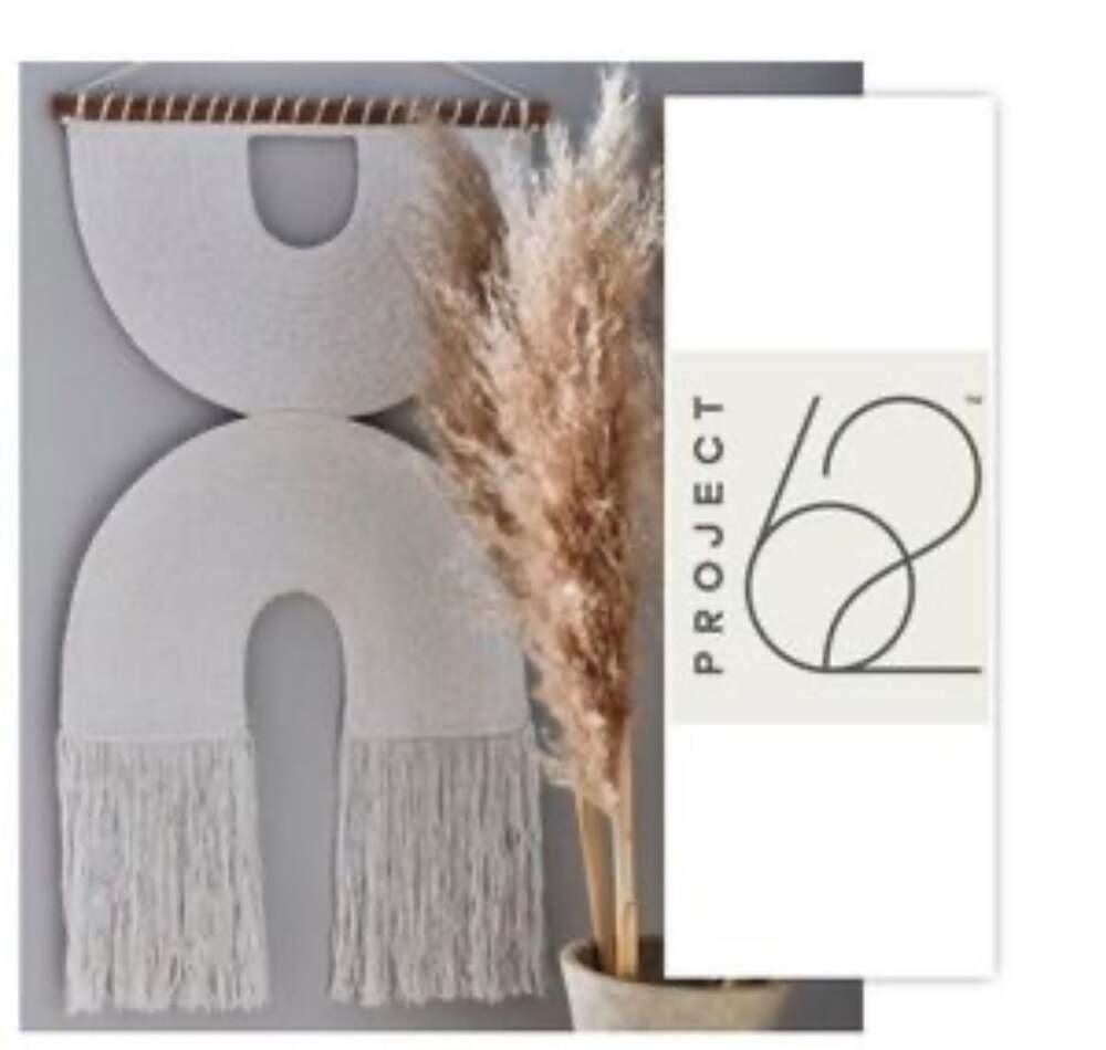 Boho Macrame Wall Hanging Tapestry Fringe Arch Project 62- Target